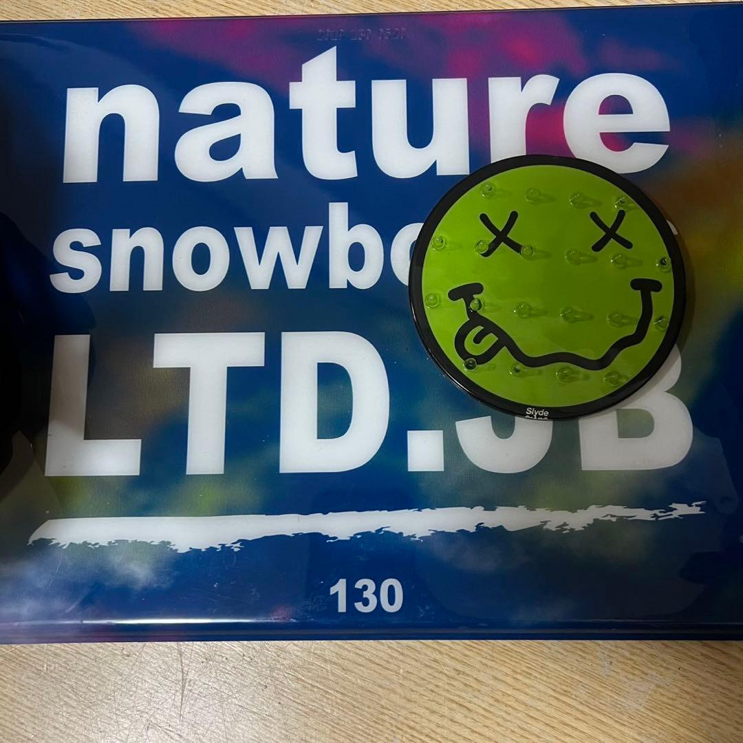 美品　nature ネイチャー スノーボード キッズ　ジュニア　3点 120cm