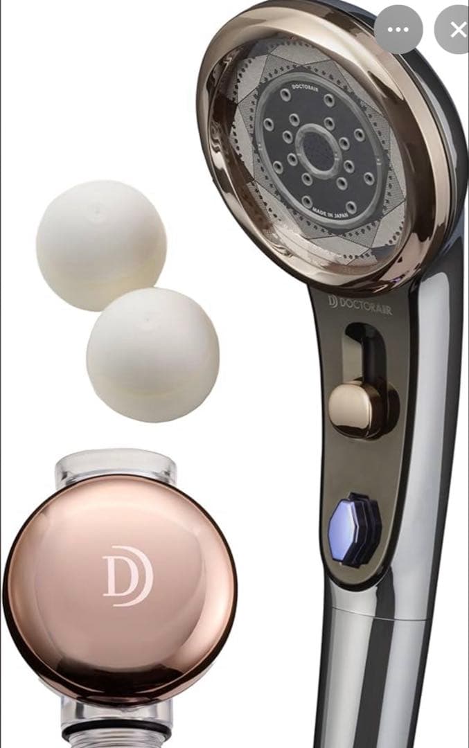 ドクターエアBSH-01シャワーヘッド即発送クリスタルジュエルDOCTORAIR