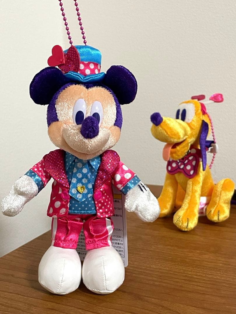 新品未使用　パルパルーザ ミニーのファンダーランド ぬいぐるみバッジ　3点セット