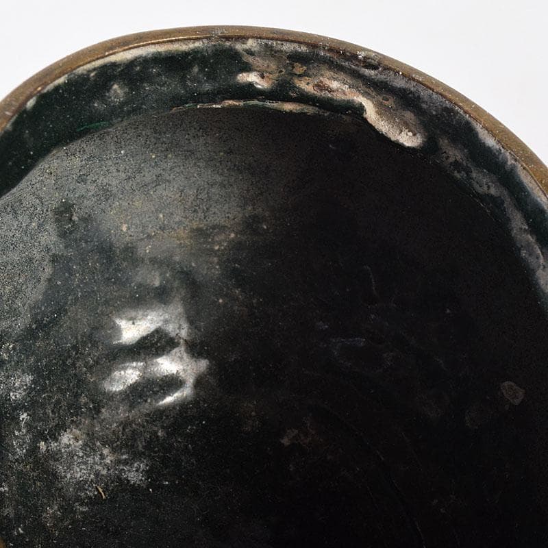 中国　古七宝琺瑯彩　花文　蓋爐　香炉　煎茶碗　3点まとめて　V　R8616