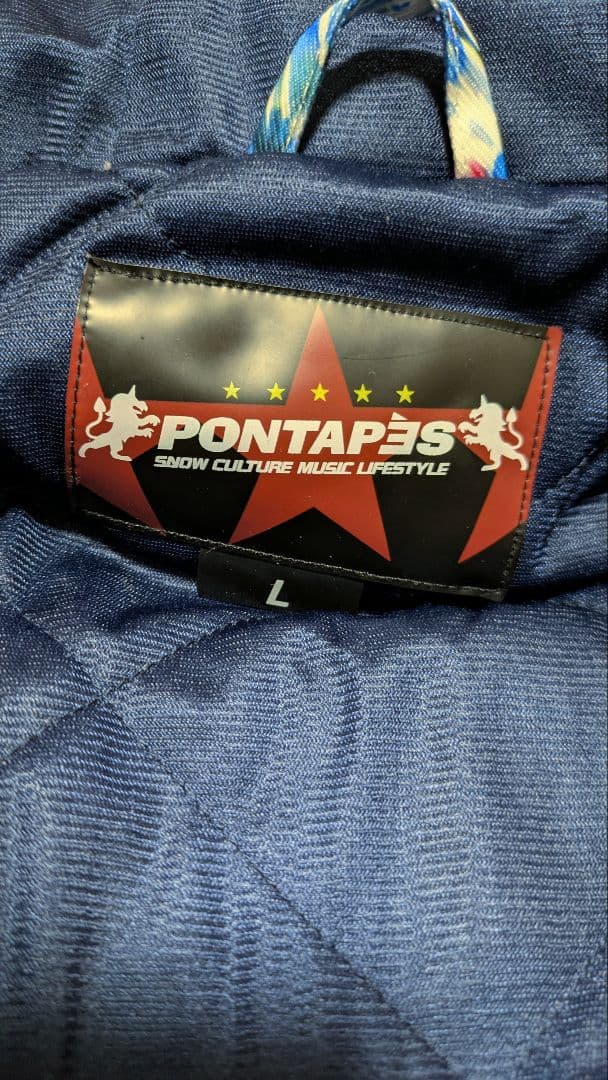 PONTAPES　スキーウェア　スノボウェア　上下セット　L　ウィンタースポーツ