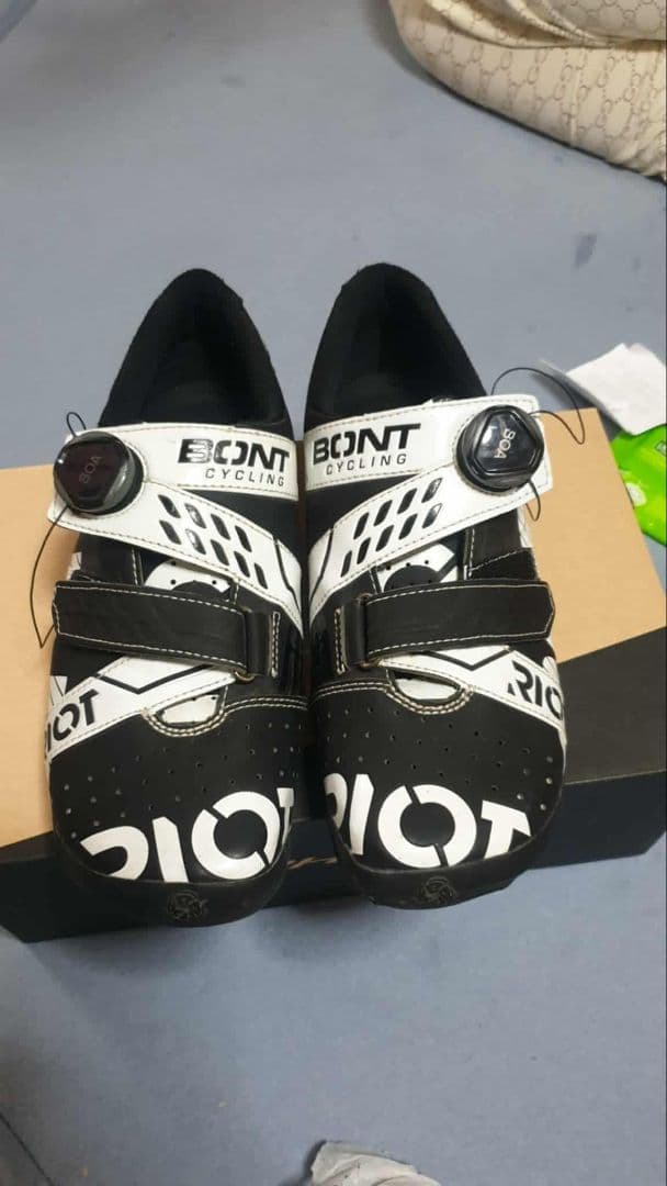BONT RIOT plus サイクリングシューズ 42.5ワイド