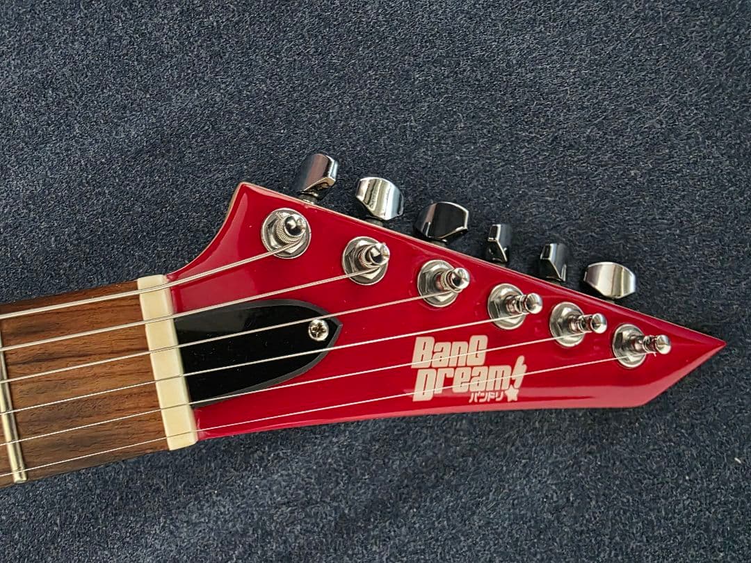 最終値下げ！ 期間限定価格！ランダムスター ESP×バンドリ コラボギター