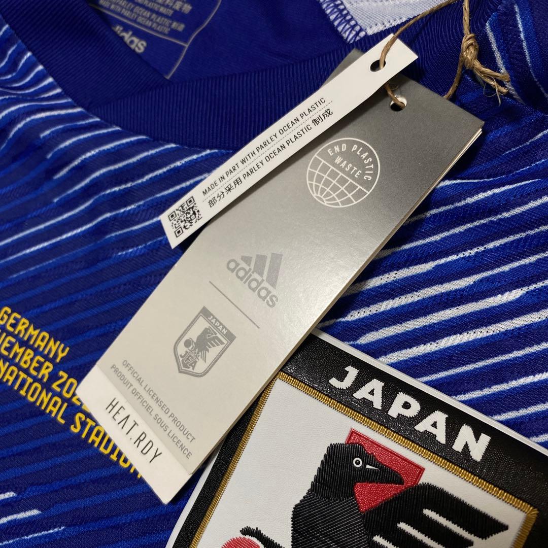 【正規品】日本代表 2022 堂安律 ホームオーセンティックジャパンL