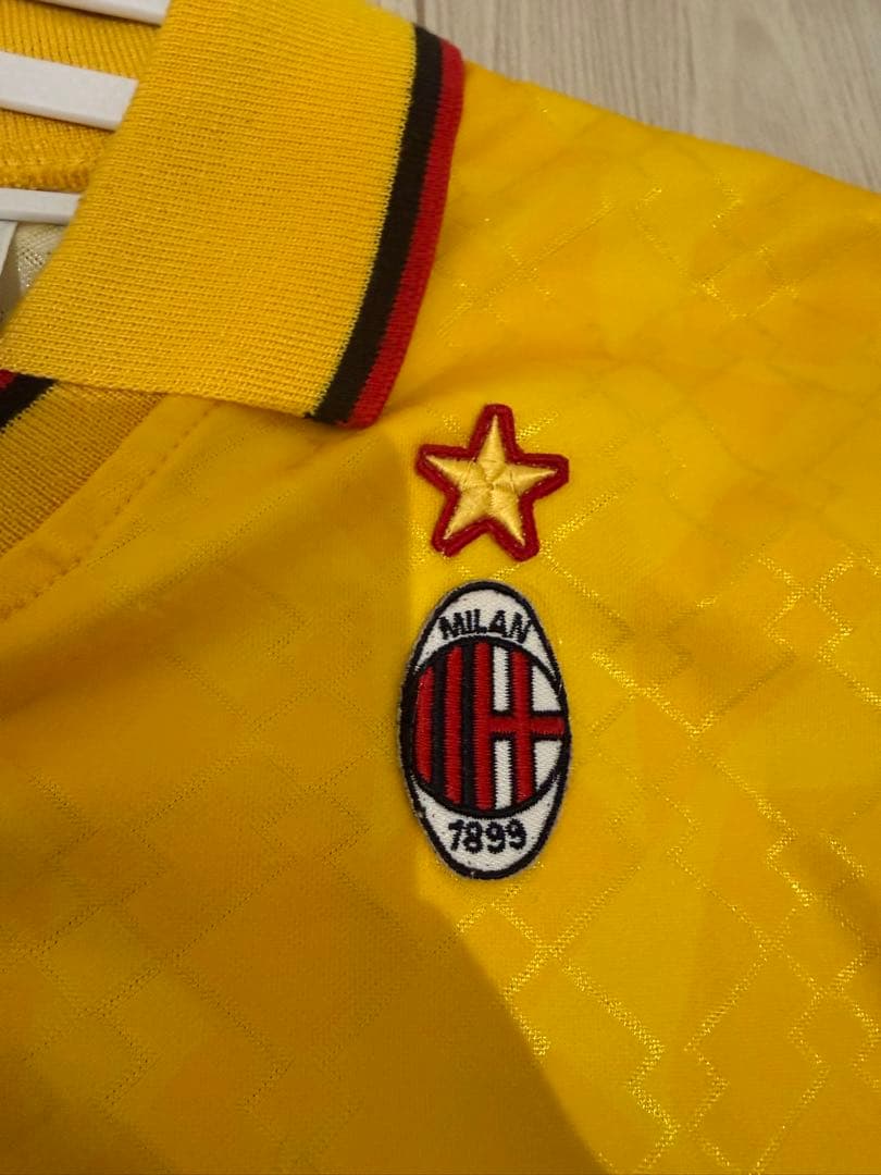 レア！95-96ミラン 3rd ロカテッリ選手 ユニフォーム　支給品　実使用