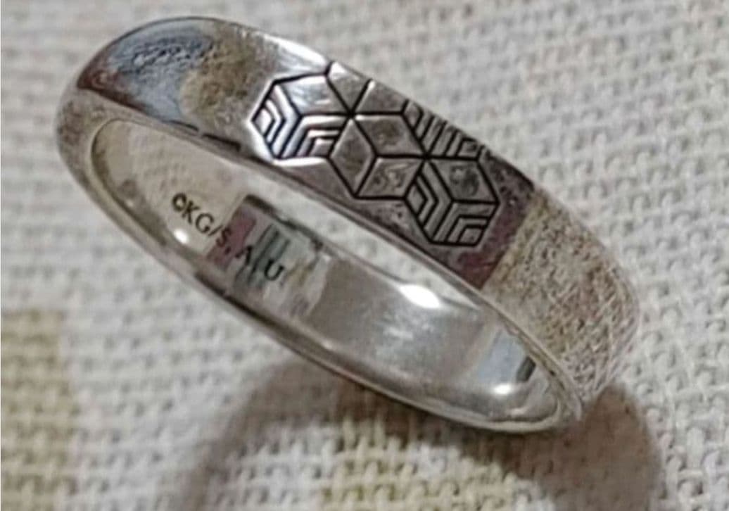 【鬼滅の刃】錆兎 イメージリング【受注生産商品】