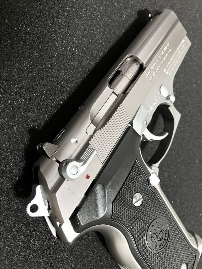 WA ウェスタンアームズ　クーガーF M8045 INOX シルバー　ガスガン