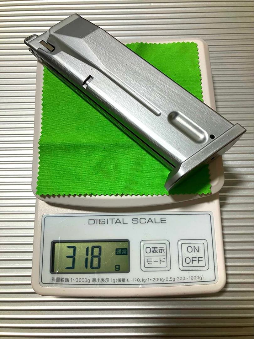 WA ウェスタンアームズ　クーガーF M8045 INOX シルバー　ガスガン
