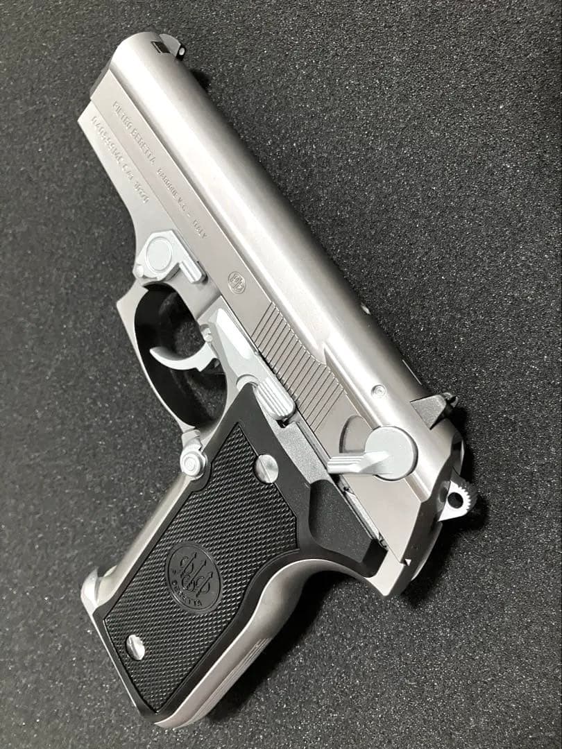 WA ウェスタンアームズ　クーガーF M8045 INOX シルバー　ガスガン