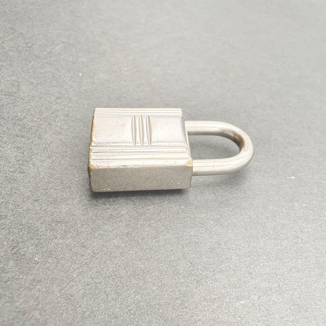 HERMES カデナ パドロック 南京錠 107 シルバー