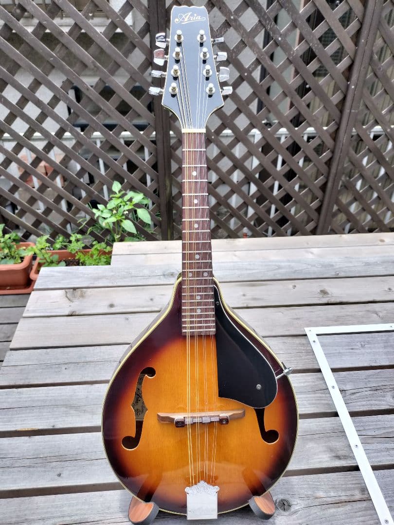 美品　Aria フラットマンドリン 　サンバースト