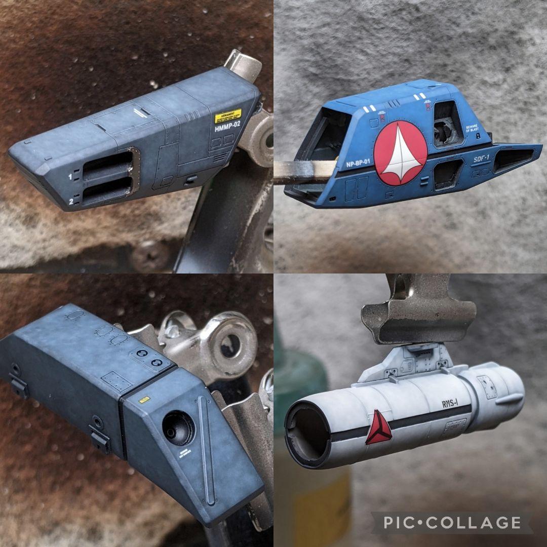 【SP100D様】1/72 VF-1J スーパーバルキリー マックス機　製作状況