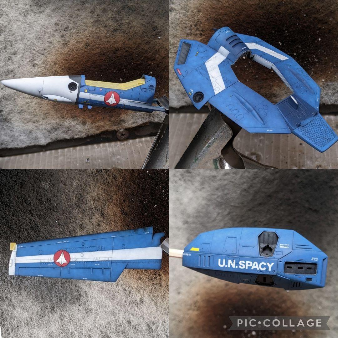 【SP100D様】1/72 VF-1J スーパーバルキリー マックス機　製作状況