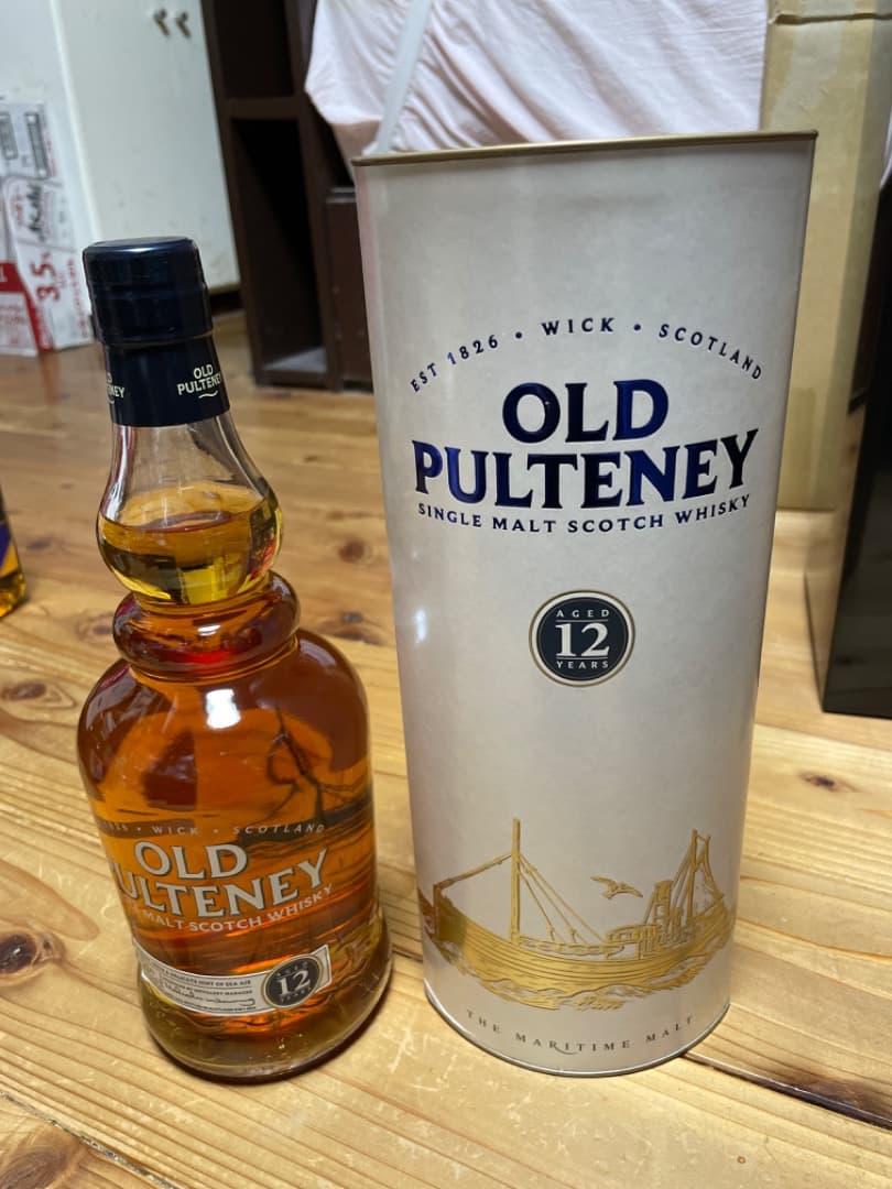 オールドプルトニー１２年　旧ボトル