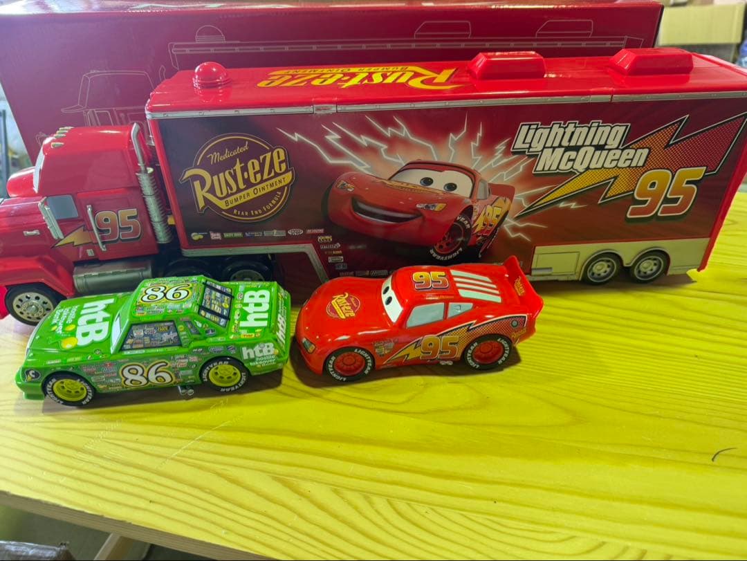 S1326 ディズニー マック トレーラー マックイーン チックヒックスセット