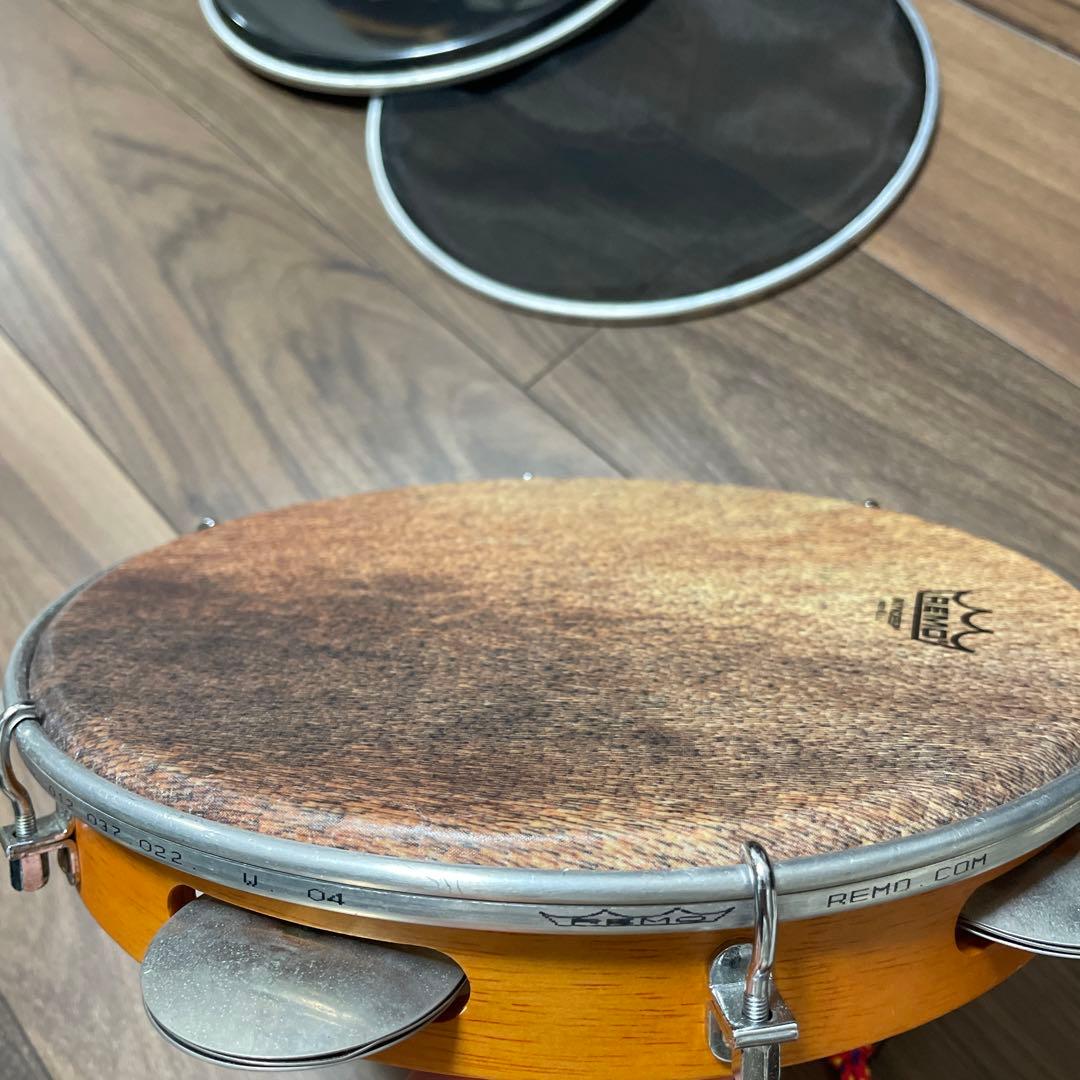 パンデイロ　lp 交換ヘッド、フープ有り‼️美品‼️