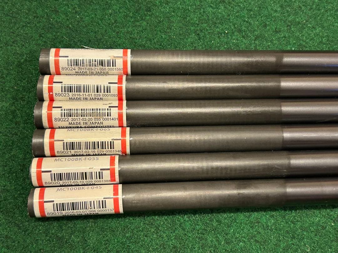 MCI ブラック 100-S シャフト 6本セット
