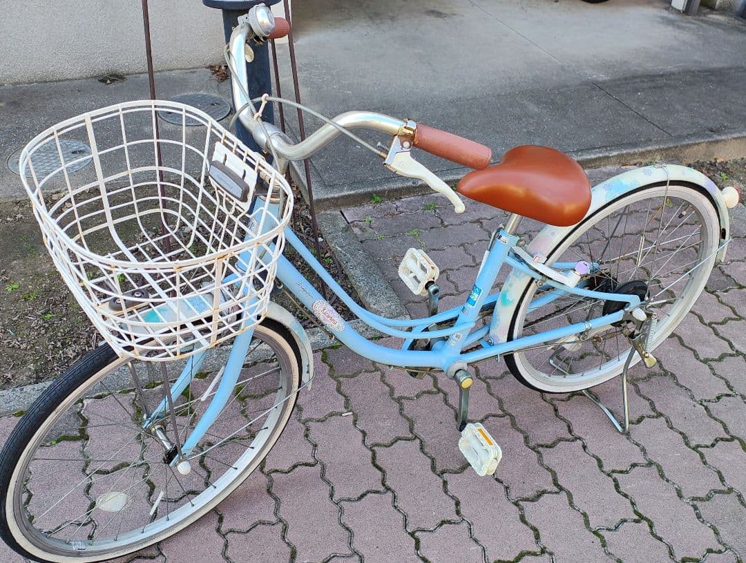 お引取り限定　子供用 自転車 22インチ　ブリヂストン　リコリーナ ブルー