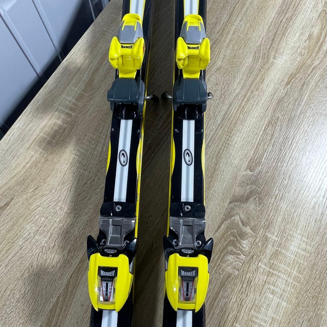 elan168cm（エラン）イエロースキー板　スキーセット