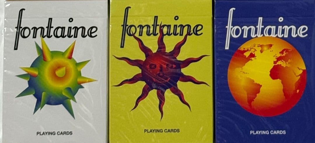 【絶版激レアデック】fontaine 5000s 3個セット 200-400限定