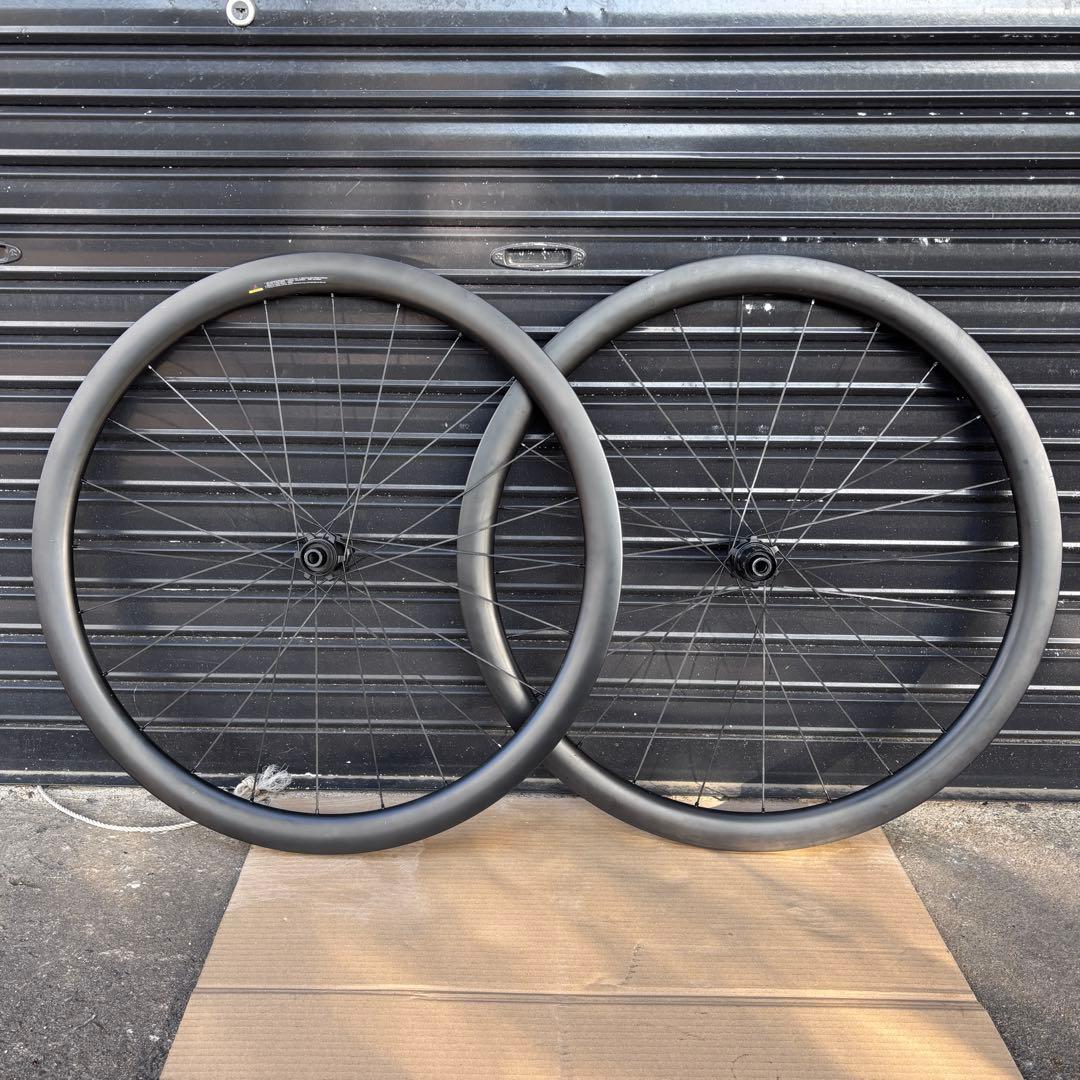 VOLTE カーボン ロード グラベル ホイールセット チューブレス 中古
