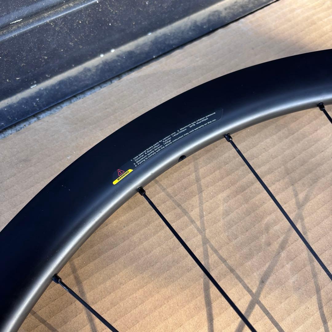 VOLTE カーボン ロード グラベル ホイールセット チューブレス 中古