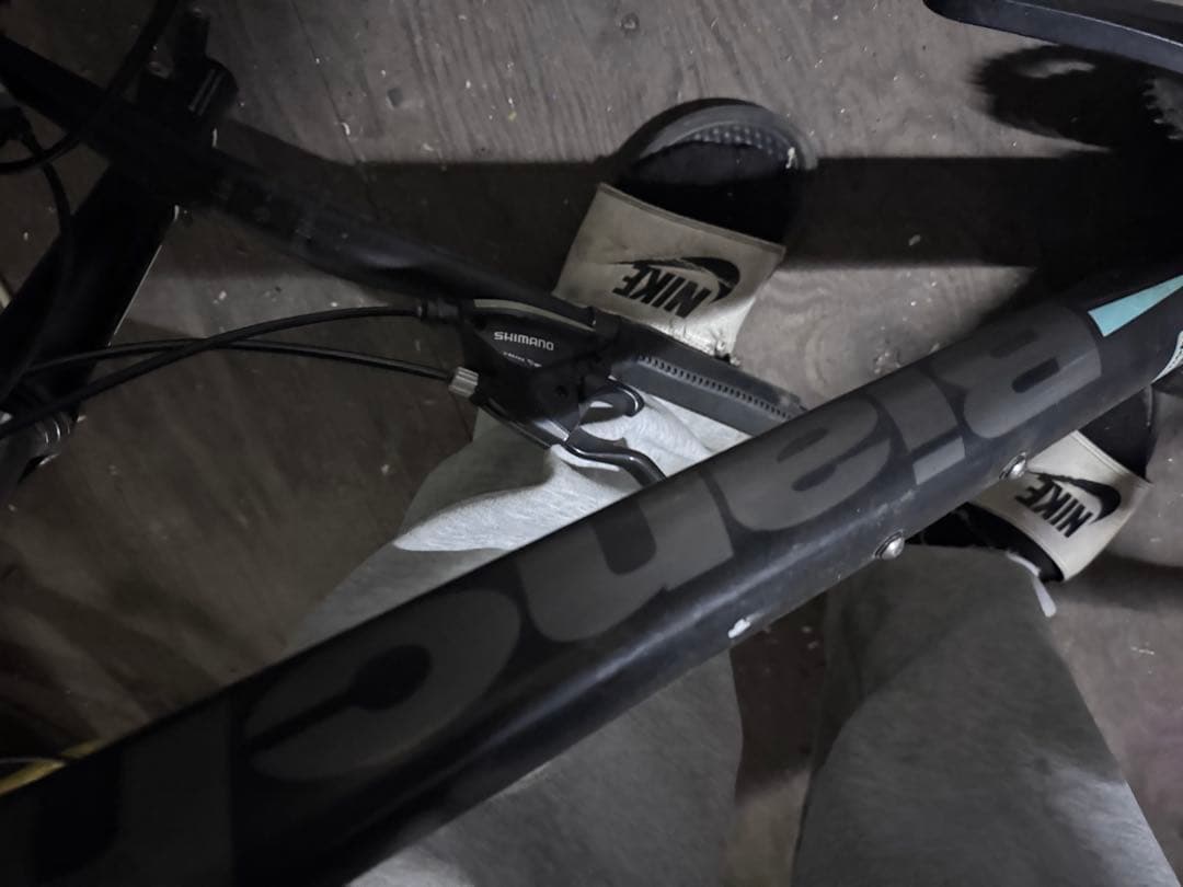 Bianchi KUMA マウンテンバイクフレーム ブラック/ブルー