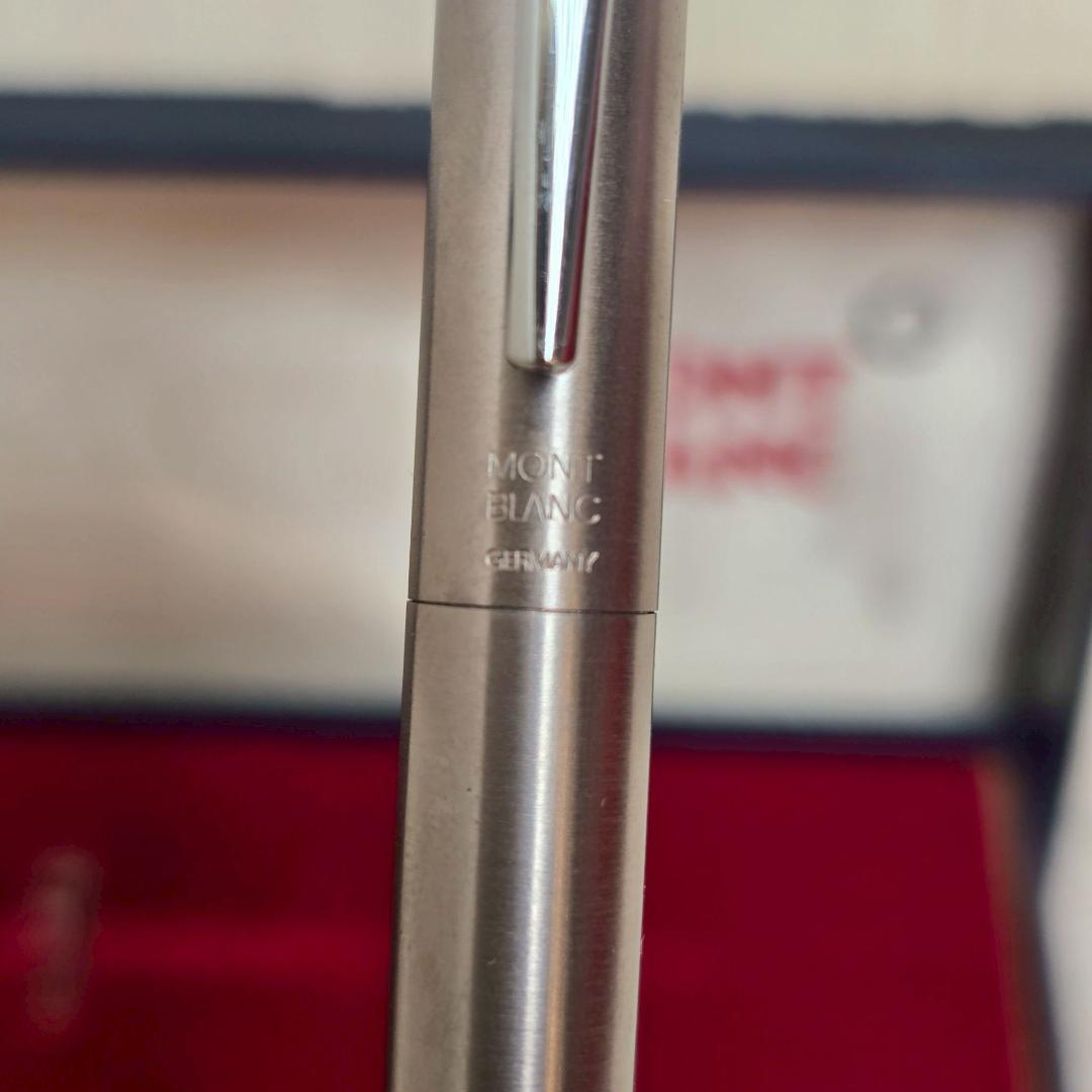 i+【2本セット】 MONT BLAN 万年筆 ボールペン ケース付き