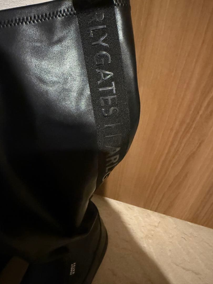 PEARLY GATES ブラック ロングブーツ