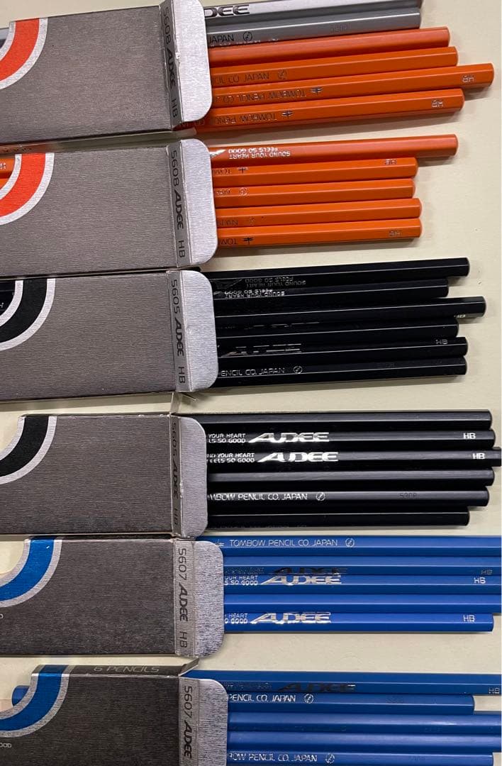 昭和レトロ　トンボ鉛筆　鉛筆　AUDEE HB まとめ売り
