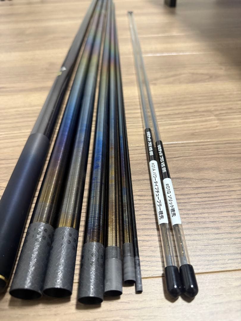 シマノ　現行　LIMITED PRO VS 85 鮎竿 ケース付き