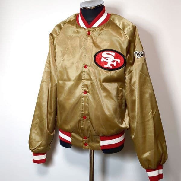 USA製 チョークライン San Francisco 49ers スタジャン M