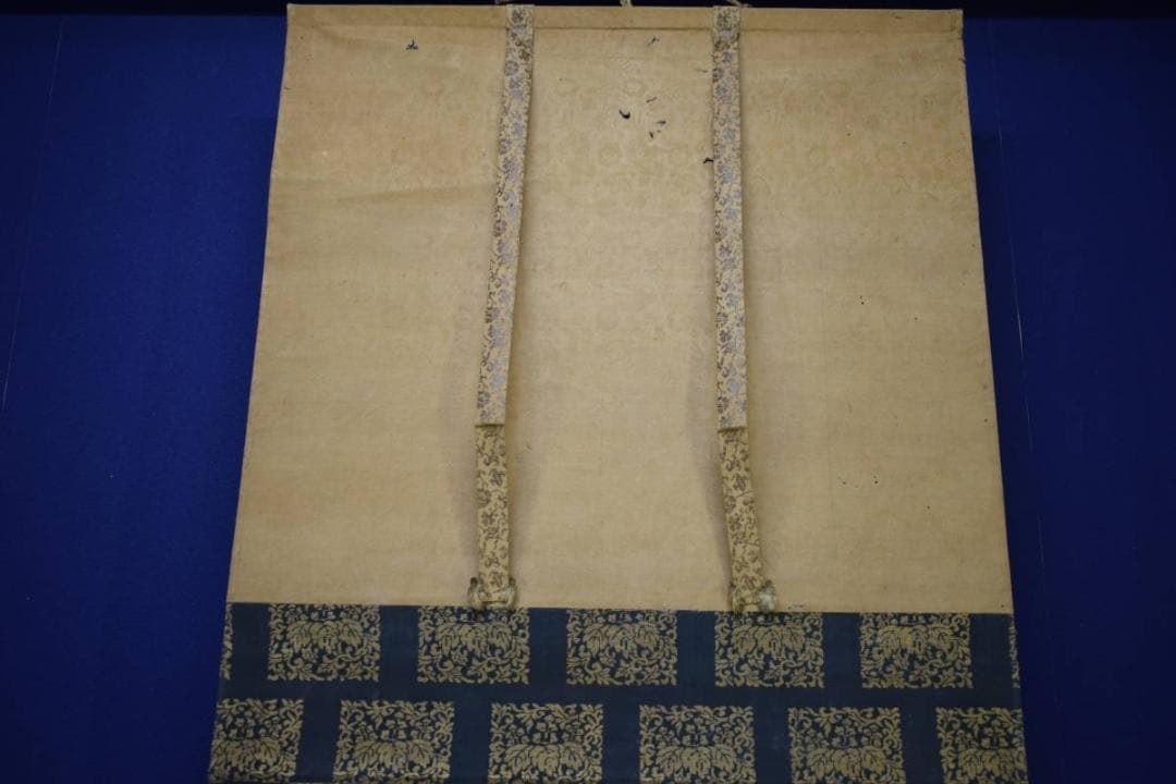 模写/狩野探幽/寿老人図/人物/江戸前期/布袋屋掛軸A-32