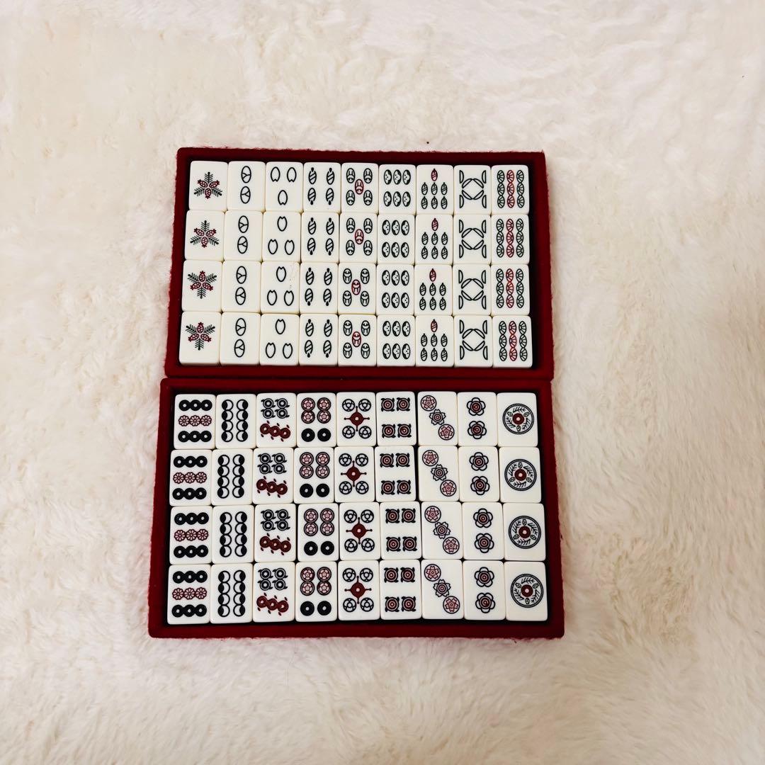 【希少品】麻雀牌 天元 特上 天元牌 黒牌