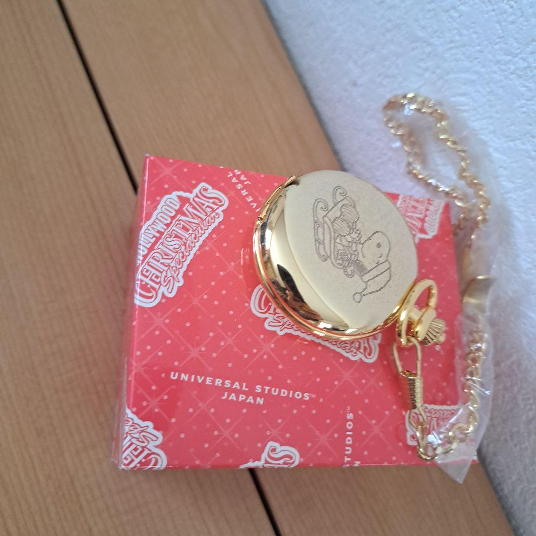 ユニバーサル・スタジオ・ジャパン　スヌーピー 　懐中時計　コレクターグッズ