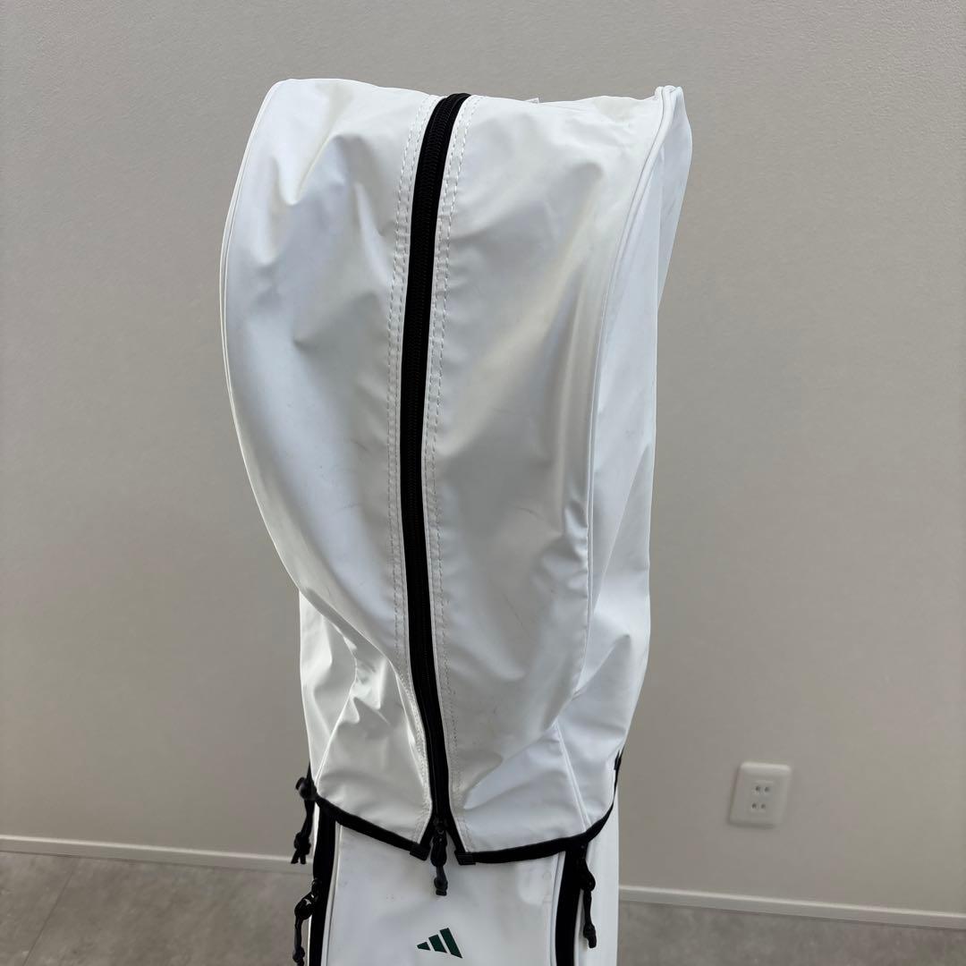 アディダス　コードカオスキャディバッグ 8.5型 軽量 ホワイト