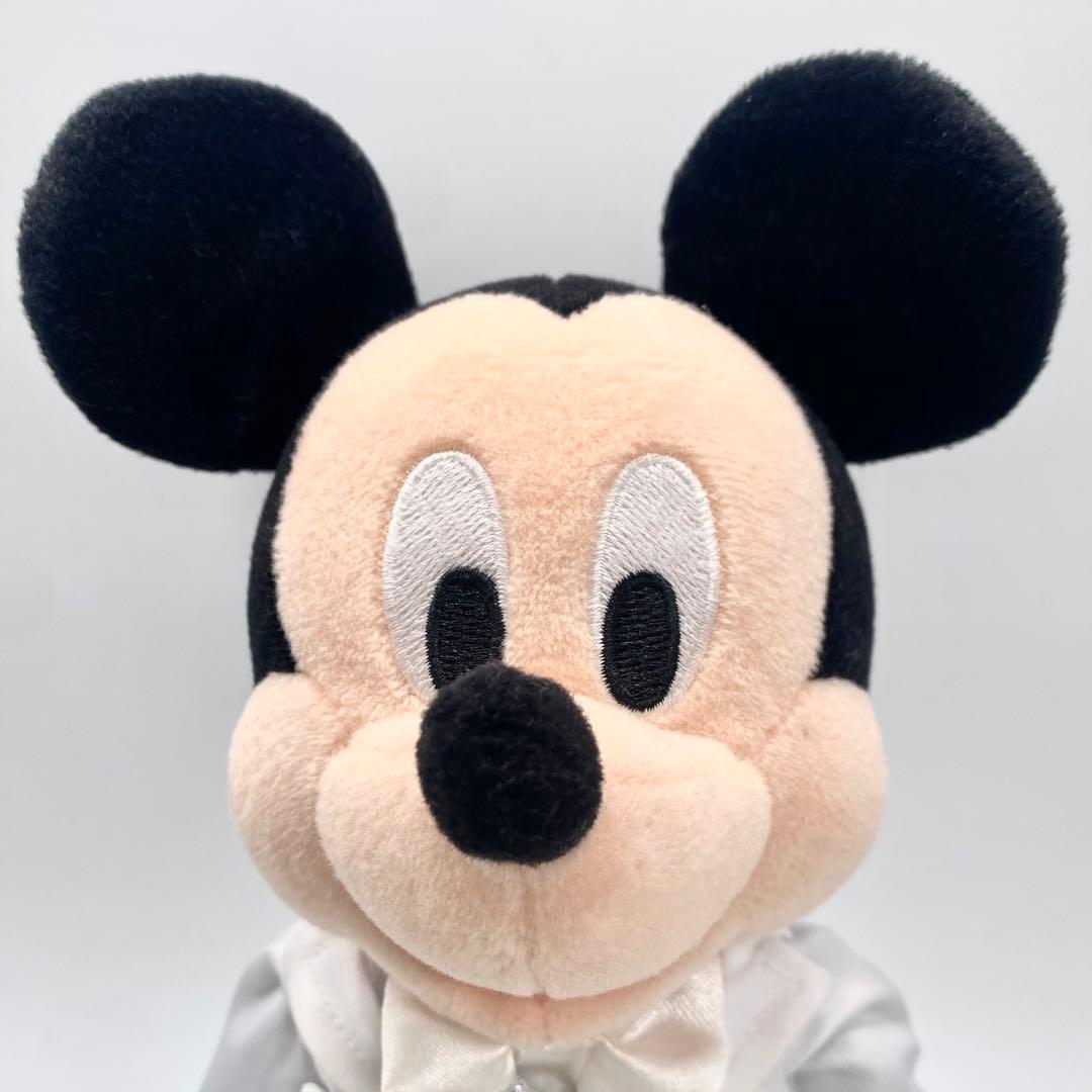 ビッグバンドビート　白タキシード　ミッキー　ぬいぐるみ