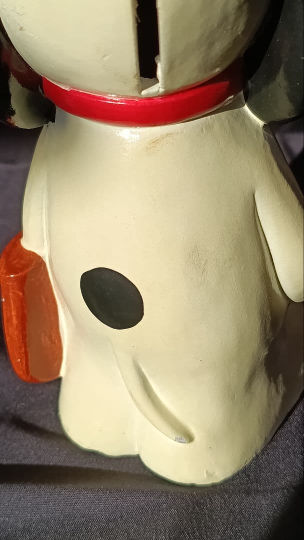 スヌーピー 貯金箱 ベースボール Determind 70年代 アメトイ