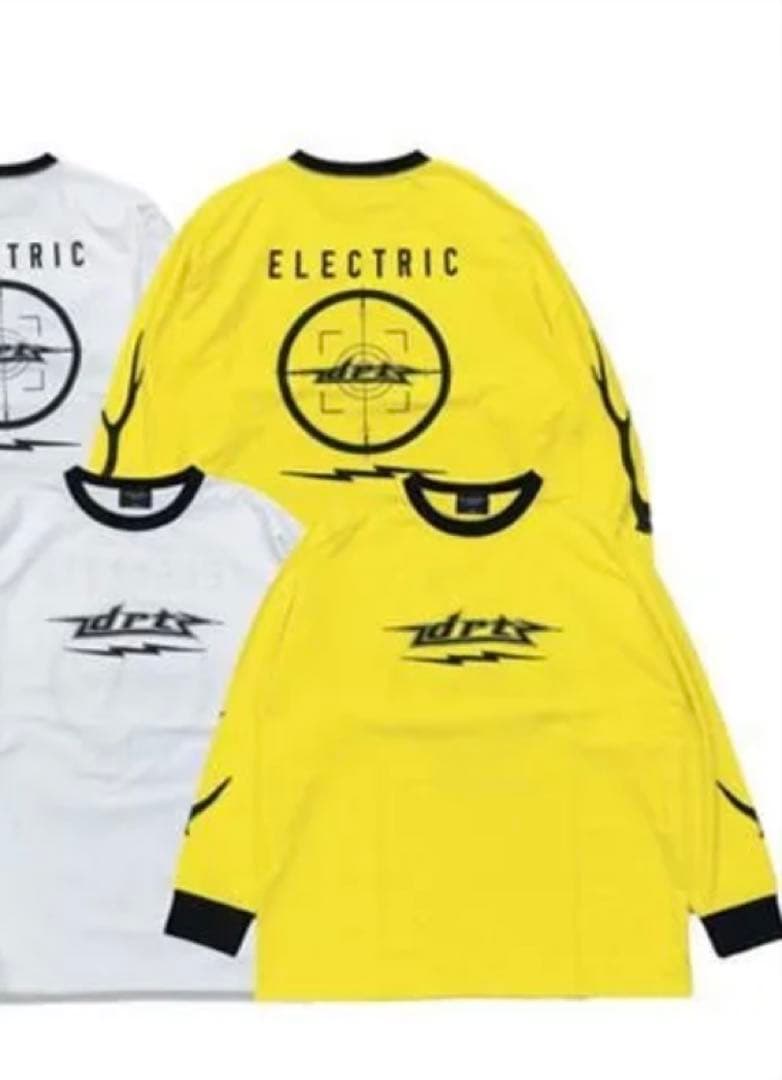 早い者勝ちELECTRIC×DRT TROPHY SHOTDRY L/S TEE