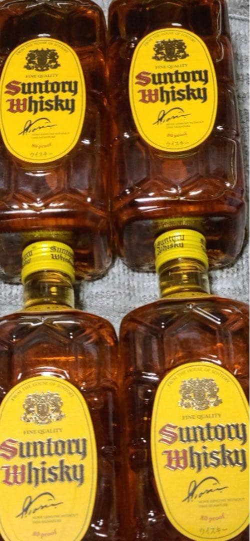 Suntory Whisky 八角形ボトル 6本セット