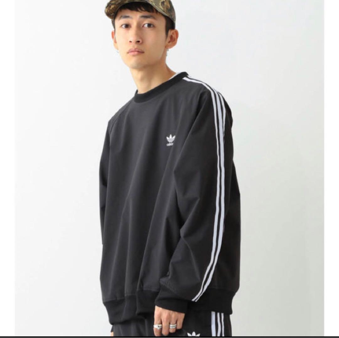 セットアップ adidas BEAMS 別注 ナイロンプルオーバー ssz