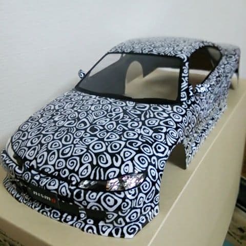 塗装済み タミヤSP.1258 S15シルビア 開発カムフラージュ仕様