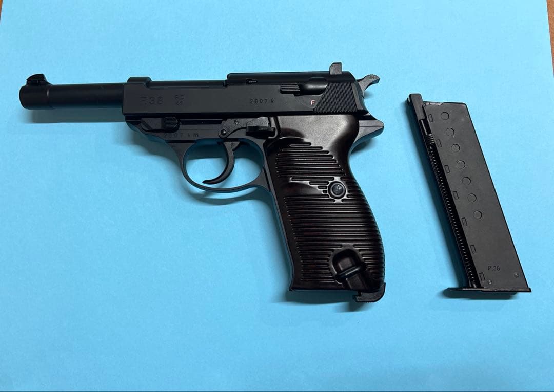 マルゼン製　ワルサーＰ３８　ac41 ガスブローバック