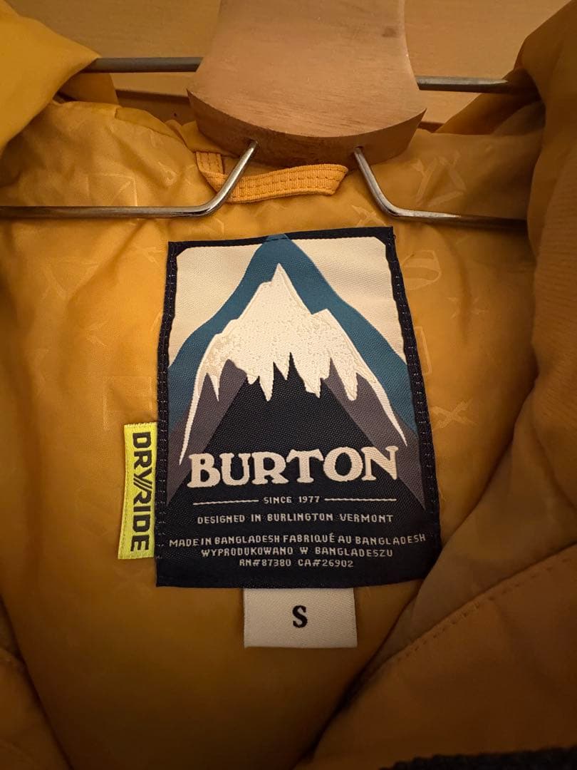 バートン　スノーウェア　Sサイズ