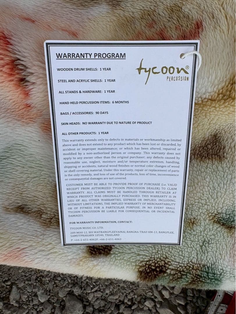 レア　tycoon percussion カホン 専用ケース付