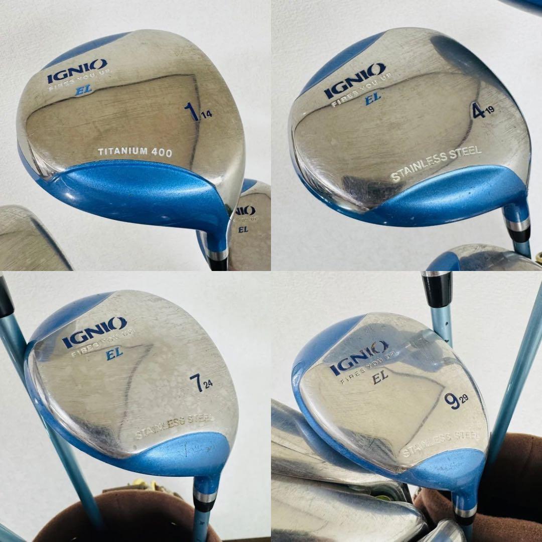 【初心者女性向け】IGNIO EL レディース ゴルフクラブセット