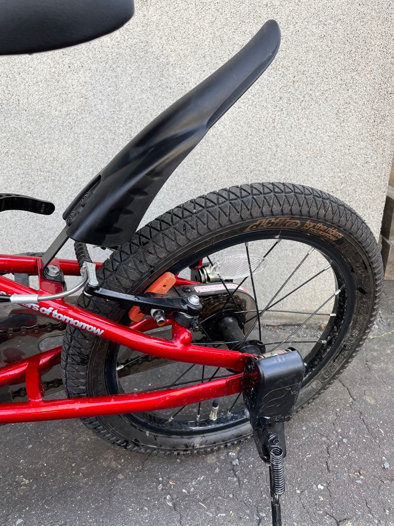 自転車　16インチ　d-bike MASTER＋　レッド