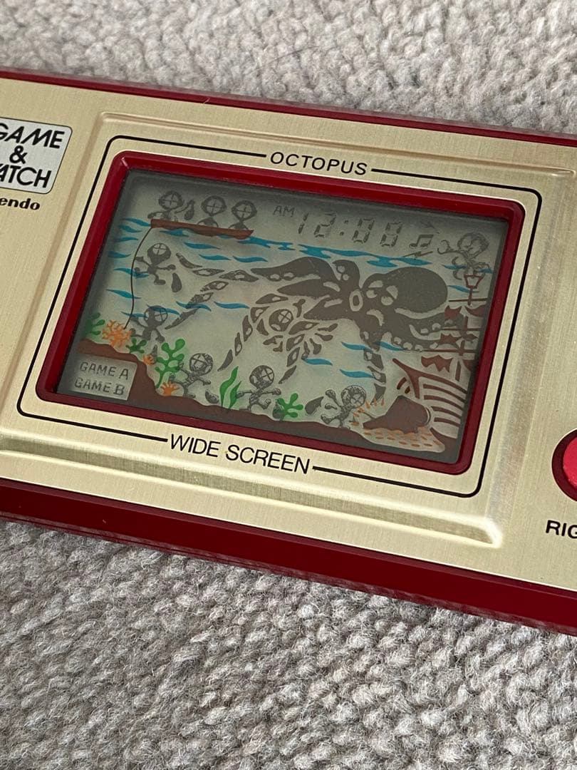 はんなりと　　【新品】ゲームウォッチ オクトパス 任天堂