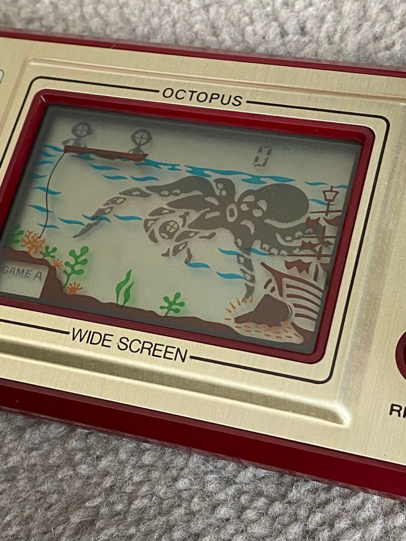 はんなりと　　【新品】ゲームウォッチ オクトパス 任天堂