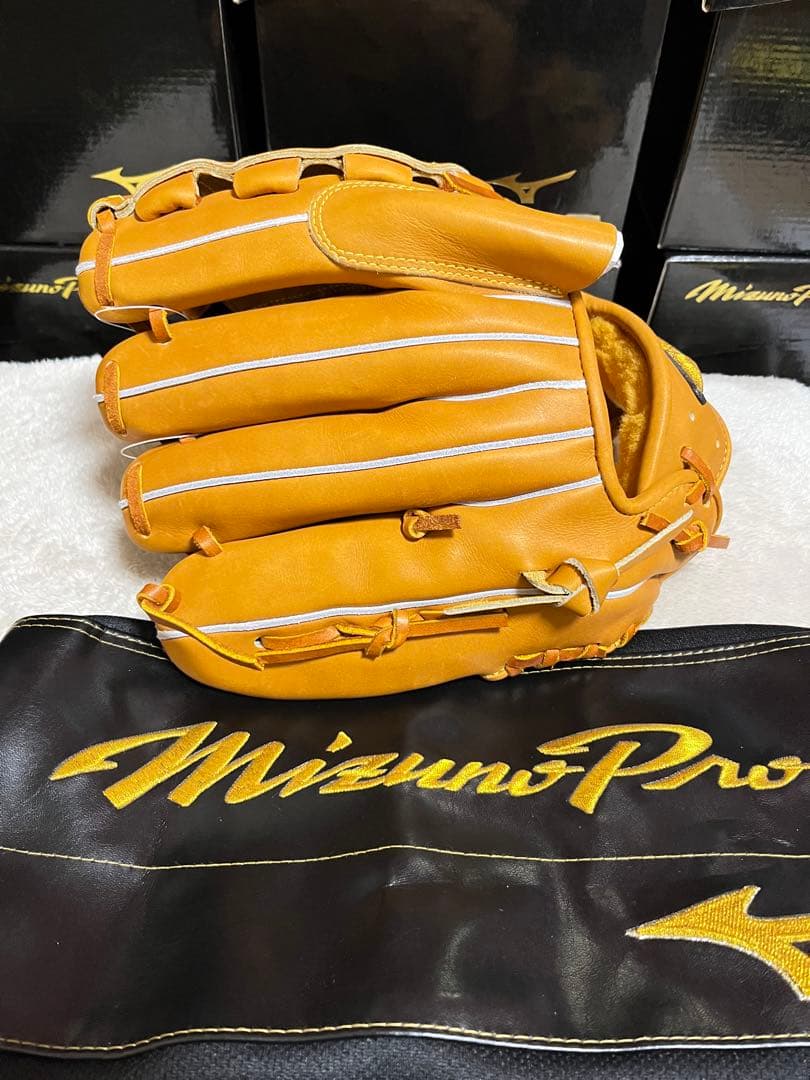 30【限定皮革】　ミズノプロ　硬式　投手用　グラブ
